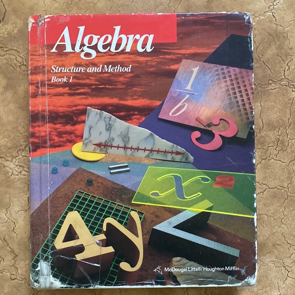Algebra Structure and Method Book 1 - Picture 1 of 6